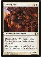 Magic: The Gathering Fencing Ace (011) Lightly Played