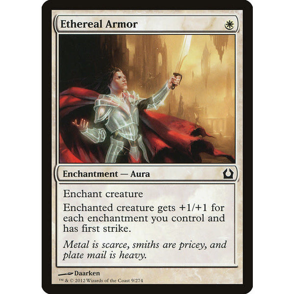 Magic: The Gathering Ethereal Armor (009) Lightly Played
