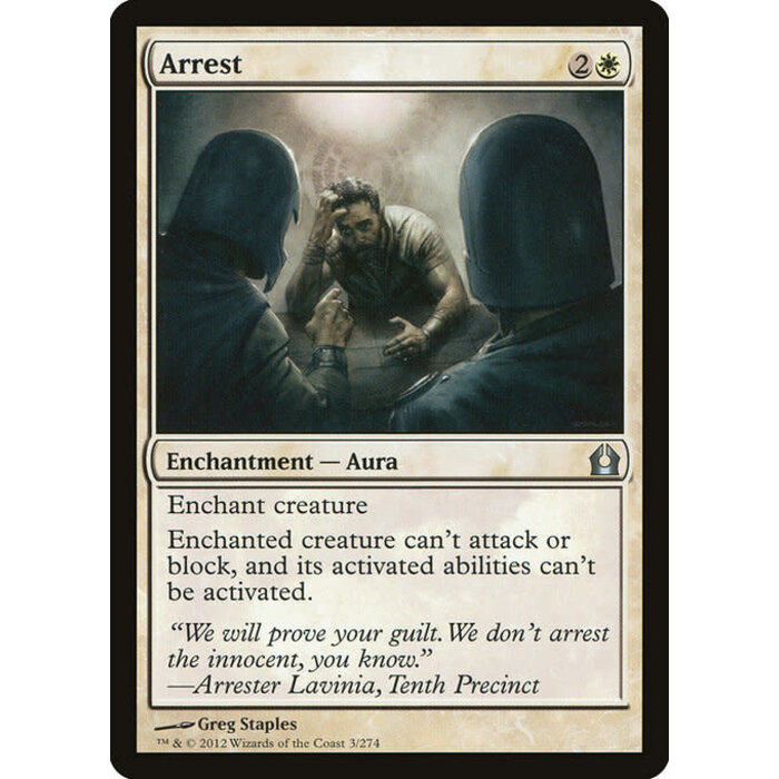 Magic: The Gathering Arrest (003) Moderately Played