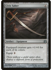 Magic: The Gathering Civic Saber (227) Lightly Played