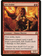 Magic: The Gathering Ash Zealot (086) Moderately Played