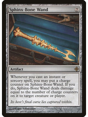 Magic: The Gathering Sphinx-Bone Wand (225) Moderately Played
