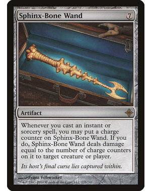 Magic: The Gathering Sphinx-Bone Wand (225) Moderately Played