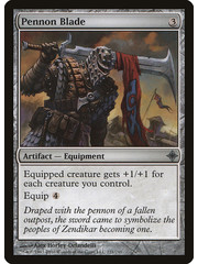 Magic: The Gathering Pennon Blade (221) Moderately Played