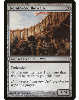 Magic: The Gathering Reinforced Bulwark (223) Lightly Played