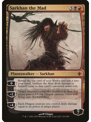 Magic: The Gathering Sarkhan the Mad (214) Lightly Played