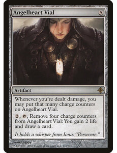 Magic: The Gathering Angelheart Vial (215) Moderately Played
