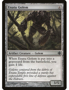 Magic: The Gathering Enatu Golem (217) Moderately Played