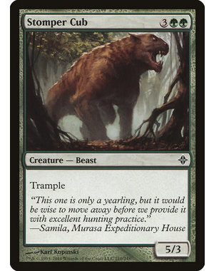 Magic: The Gathering Stomper Cub (210) Moderately Played