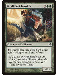 Magic: The Gathering Wildheart Invoker (213) Moderately Played