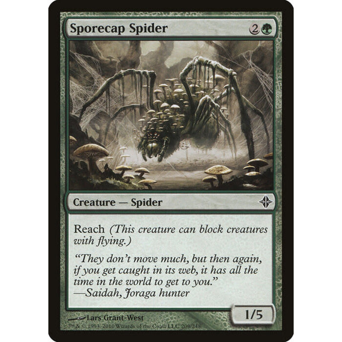Magic: The Gathering Sporecap Spider (209) Moderately Played