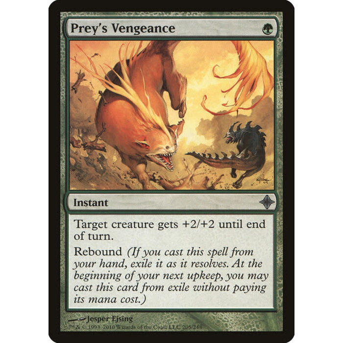 Magic: The Gathering Prey's Vengeance (205) Moderately Played