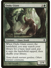 Magic: The Gathering Ondu Giant (202) Moderately Played