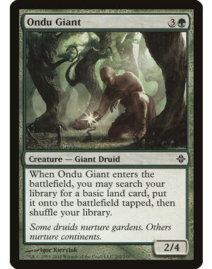 Magic: The Gathering Ondu Giant (202) Moderately Played