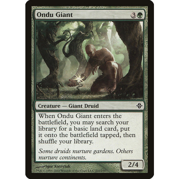 Magic: The Gathering Ondu Giant (202) Moderately Played
