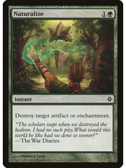 Magic: The Gathering Naturalize (199) Moderately Played