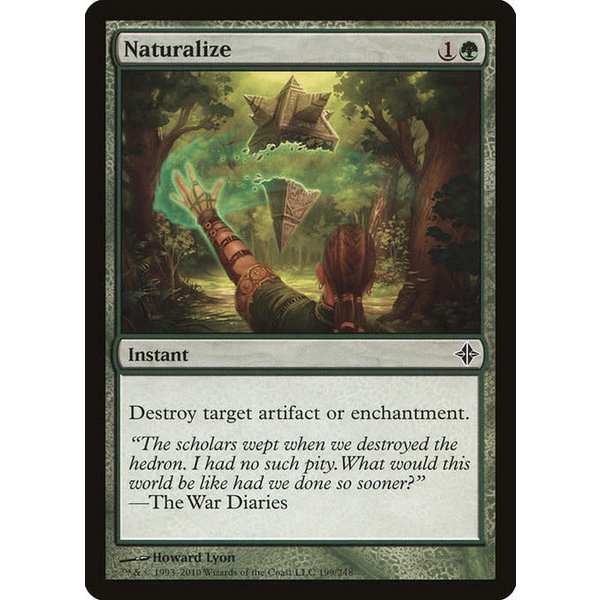 Magic: The Gathering Naturalize (199) Moderately Played