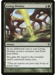 Magic: The Gathering Living Destiny (195) Lightly Played Foil