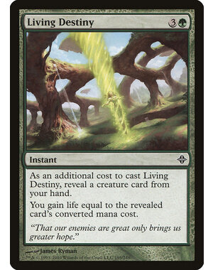 Magic: The Gathering Living Destiny (195) Lightly Played Foil