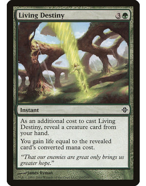 Magic: The Gathering Living Destiny (195) Moderately Played