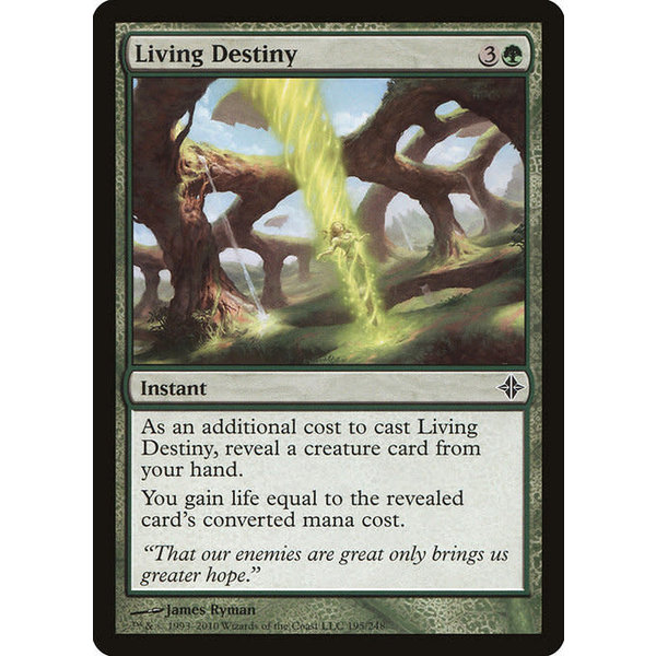 Magic: The Gathering Living Destiny (195) Moderately Played