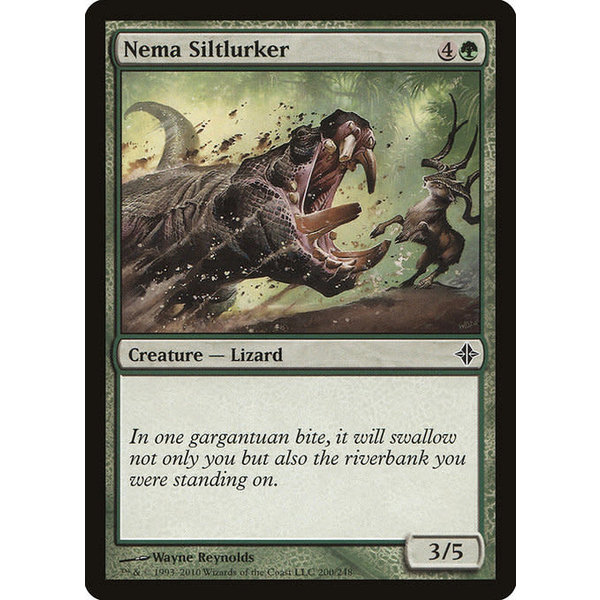 Magic: The Gathering Nema Siltlurker (200) Moderately Played