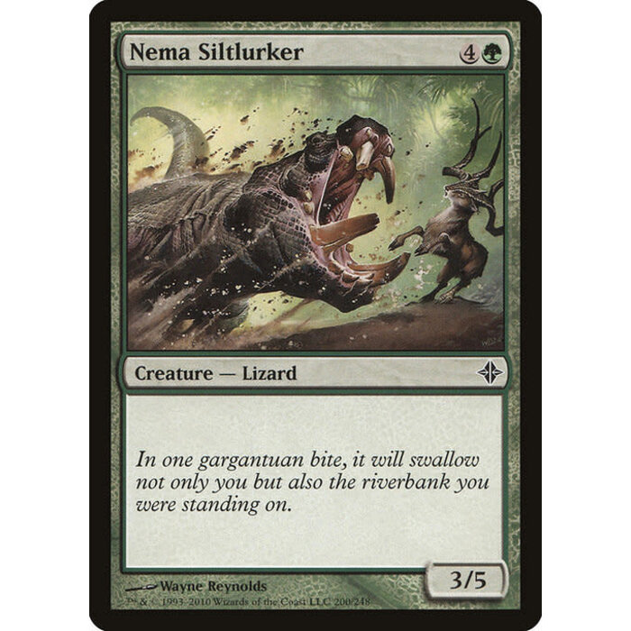 Magic: The Gathering Nema Siltlurker (200) Moderately Played