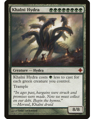 Magic: The Gathering Khalni Hydra (192) Moderately Played Foil