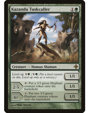 Magic: The Gathering Kazandu Tuskcaller (191) Moderately Played