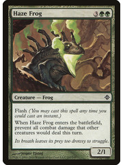 Magic: The Gathering Haze Frog (187) Moderately Played