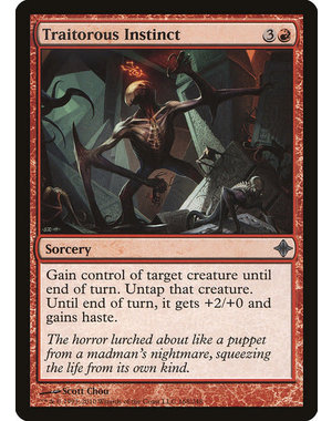 Magic: The Gathering Traitorous Instinct (168) Moderately Played