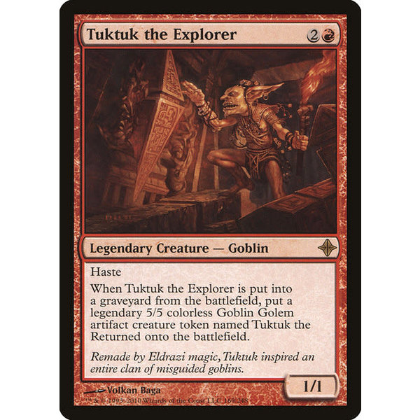 Magic: The Gathering Tuktuk the Explorer (169) Moderately Played