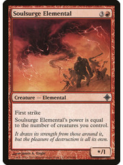 Magic: The Gathering Soulsurge Elemental (163) Moderately Played