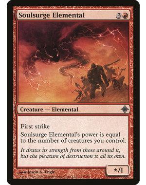 Magic: The Gathering Soulsurge Elemental (163) Moderately Played