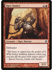 Magic: The Gathering Ogre Sentry (159) Lightly Played Foil