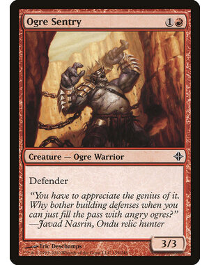 Magic: The Gathering Ogre Sentry (159) Lightly Played Foil