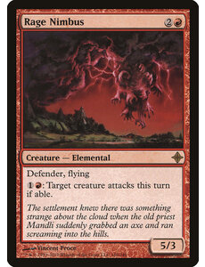 Magic: The Gathering Rage Nimbus (160) Moderately Played