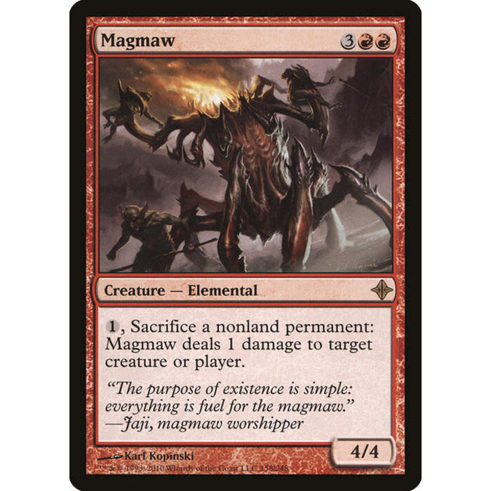Magic: The Gathering Magmaw (158) Moderately Played