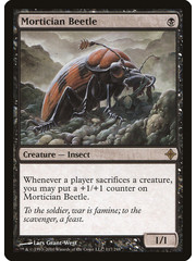 Magic: The Gathering Mortician Beetle (117) Moderately Played
