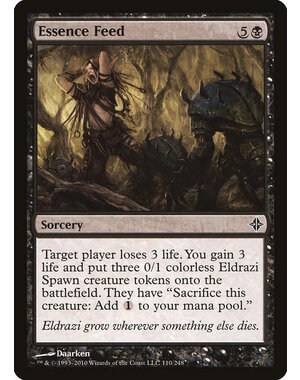Magic: The Gathering Essence Feed (110) Lightly Played Foil