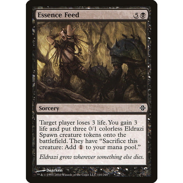 Magic: The Gathering Essence Feed (110) Lightly Played Foil
