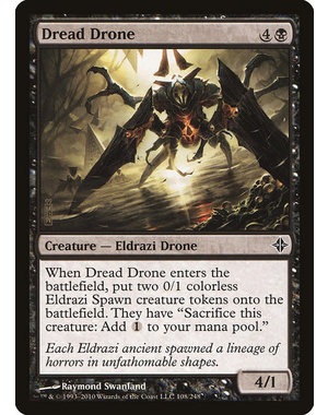 Magic: The Gathering Dread Drone (108) Moderately Played