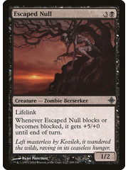 Magic: The Gathering Escaped Null (109) Moderately Played