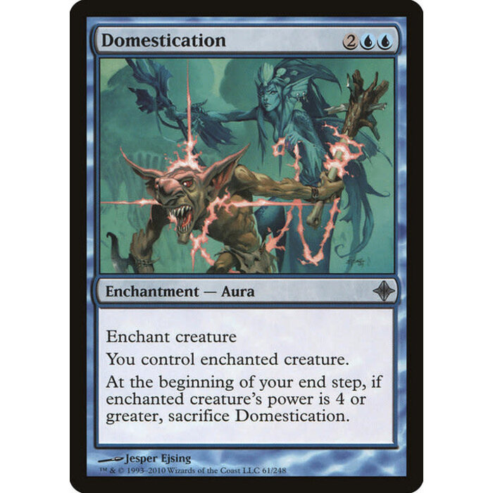 Magic: The Gathering Domestication (061) Moderately Played