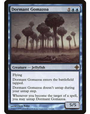 Magic: The Gathering Dormant Gomazoa (062) Moderately Played