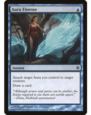 Magic: The Gathering Aura Finesse (054) Moderately Played