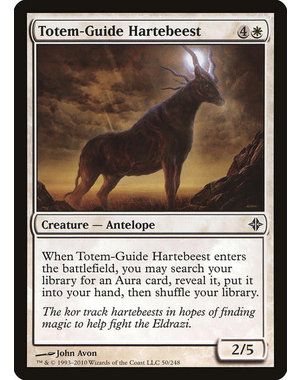 Magic: The Gathering Totem-Guide Hartebeest (050) Moderately Played