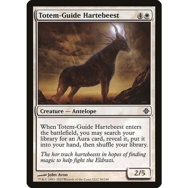 Magic: The Gathering Totem-Guide Hartebeest (050) Moderately Played