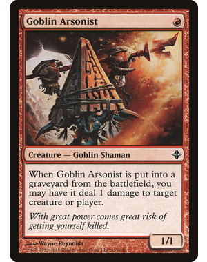 Magic: The Gathering Goblin Arsonist (147) Moderately Played