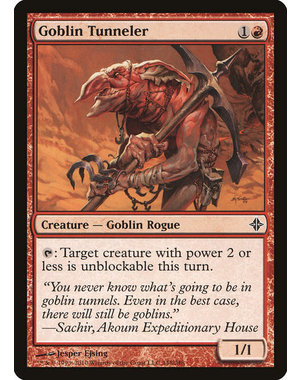 Magic: The Gathering Goblin Tunneler (148) Lightly Played Foil